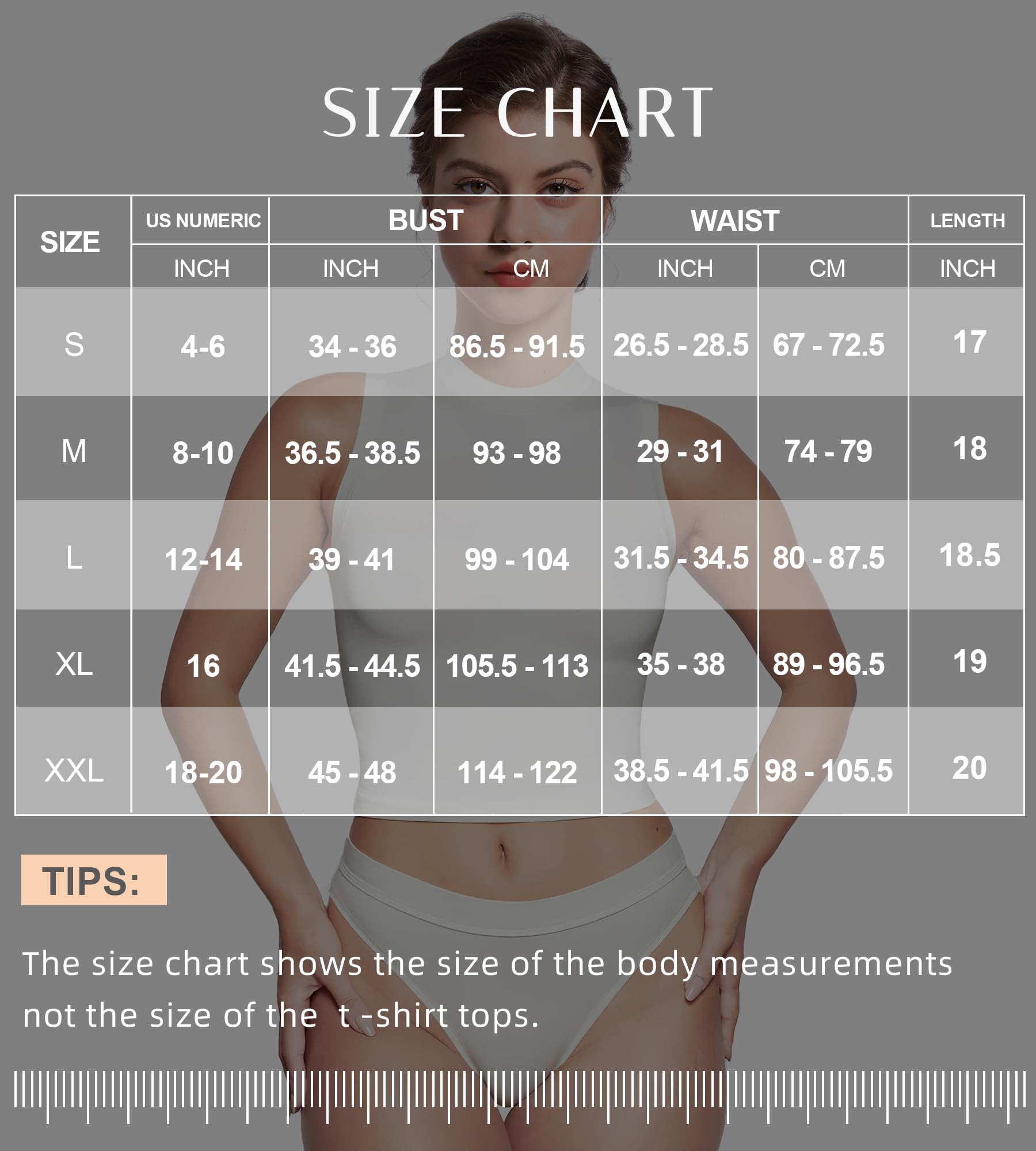 YIANNA Women's Sleeveless Tops Crew Neck Cotton Slim Fit T Shirts Basic Tee Sexy Going Out Crop Top